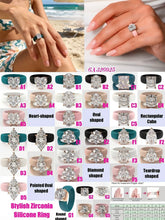 Load image into Gallery viewer, 🤍PRE-ORDER🤍 💥 💍SILICONE ZIRCONIA RINGS💍 💥