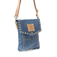 Load image into Gallery viewer, PREORDER~ Dahlia Denim Crossbody Bag