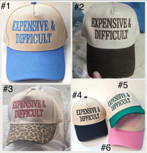 Load image into Gallery viewer, đ¤PRE-ORDERđ¤đ§˘WOMENS EMBROIDERED TRUCKIE HATSđ§˘