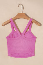 Load image into Gallery viewer, Bailey Girl Athletic Ribbed Cropped Cami Top