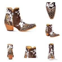 Load image into Gallery viewer, PREORDER~ Leather &amp; Hide Booties
