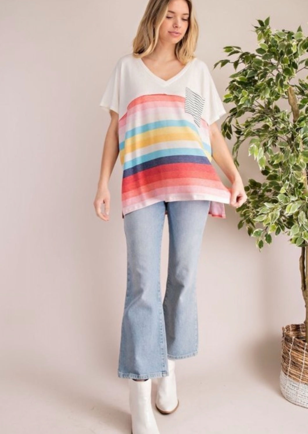 Vintage Striped Top
