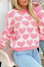 Load image into Gallery viewer, Sweet Strawberry Heart Sweater
