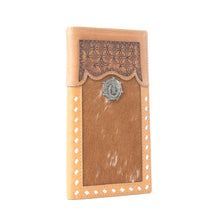 Load image into Gallery viewer, PREORDER~ Handtooled &amp; Hairon Wallets

