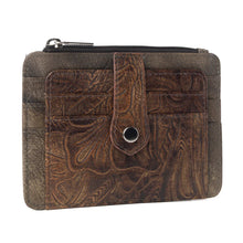 Load image into Gallery viewer, Driftwood Cove Embossed Leather Credit Card Holder 🩷PRE-ORDER🩷
