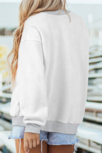 Load image into Gallery viewer, Light Grey (FOOTBALL/GAMEDAY) Double Side Printed High Neck Reversible Sweatshirt
