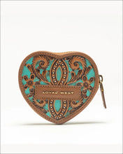 Load image into Gallery viewer, 🩷PRE-ORDER🩷 Cupid Coin Pouch Handtooled Leather
