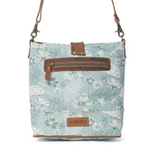 Load image into Gallery viewer, Sagefield Cotton &amp; Leather Shoulder Bag In Mint Brown 🩷PRE-ORDER🩷
