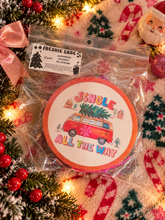 Load image into Gallery viewer, 4in Christmas Round Freshies~ Ready to ship
