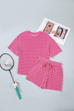 Load image into Gallery viewer, 🖤 PRE-ORDER🖤 Emma Drawstring Elastic Waist 2pcs Short Set
