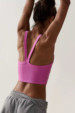 Load image into Gallery viewer, Bailey Girl Athletic Ribbed Cropped Cami Top
