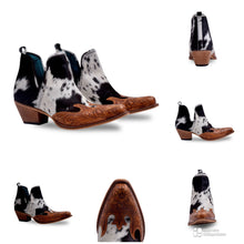 Load image into Gallery viewer, PREORDER~ Leather &amp; Hide Booties
