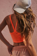 Load image into Gallery viewer, Bailey Girl Athletic Ribbed Cropped Cami Top
