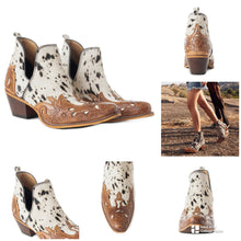 Load image into Gallery viewer, PREORDER~ Leather &amp; Hide Booties
