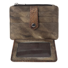 Load image into Gallery viewer, Driftwood Cove Embossed Leather Credit Card Holder 🩷PRE-ORDER🩷
