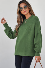 Load image into Gallery viewer, Allison Textured Knitted Crew Neck Sweater
