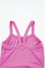 Load image into Gallery viewer, Bailey Girl Athletic Ribbed Cropped Cami Top
