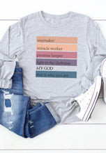 Load image into Gallery viewer, MY GOD LONG SLEEVE (SMALL)
