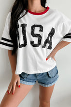 Load image into Gallery viewer, 🖤 PRE-ORDER🖤 Amerieshia Varsity Striped Tee
