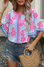 Load image into Gallery viewer, 🖤 PRE-ORDER🖤 Frilly Tammie Short Sleeve Blouse
