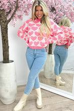 Load image into Gallery viewer, Sweet Strawberry Heart Sweater

