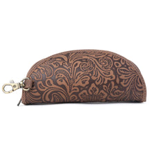 Load image into Gallery viewer, 🩷PRE-ORDER🩷 Silver Creek Embossed Leather Sunglass Case
