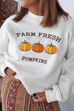Load image into Gallery viewer, FARM FRESH PUMPKINS Embroidered Sweatshirt ~PREORDER
