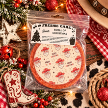 Load image into Gallery viewer, 3in CHRISTMAS Round Freshie’s ~ Ready to Ship
