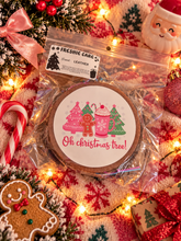 Load image into Gallery viewer, 4in Christmas Round Freshies~ Ready to ship
