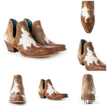 Load image into Gallery viewer, PREORDER~ Leather &amp; Hide Booties
