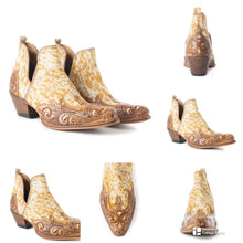 Load image into Gallery viewer, PREORDER~ Leather &amp; Hide Booties
