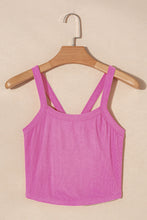 Load image into Gallery viewer, Bailey Girl Athletic Ribbed Cropped Cami Top
