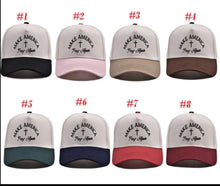 Load image into Gallery viewer, 🤍PRE-ORDER🤍🧢WOMENS EMBROIDERED TRUCKIE HATS🧢
