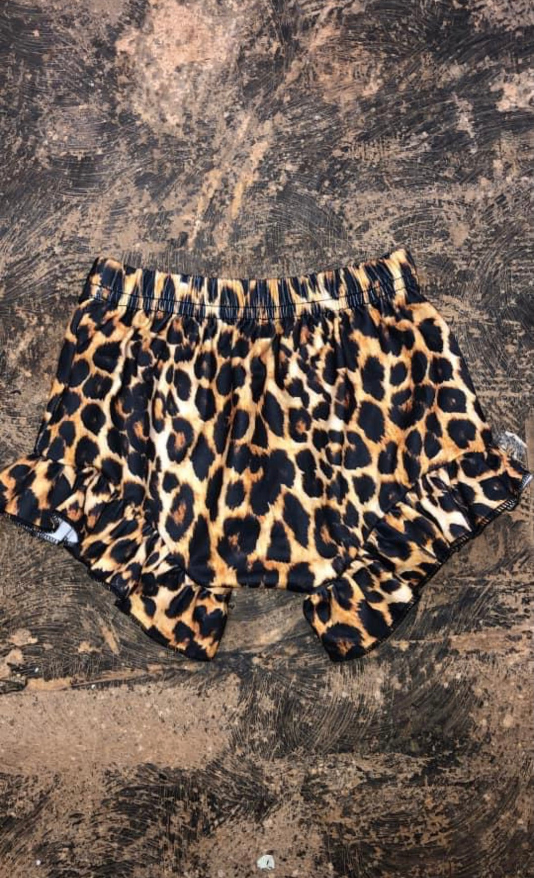 Baby leopard bummies