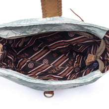 Load image into Gallery viewer, Sagefield Cotton &amp; Leather Shoulder Bag In Mint Brown 🩷PRE-ORDER🩷
