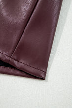 Load image into Gallery viewer, ⚡️🪩 🏁 P*r*E*o*R*d*E*r*S 🏁 🪩 ⚡️ Vegan Leather Sleeveless Mini Dress
