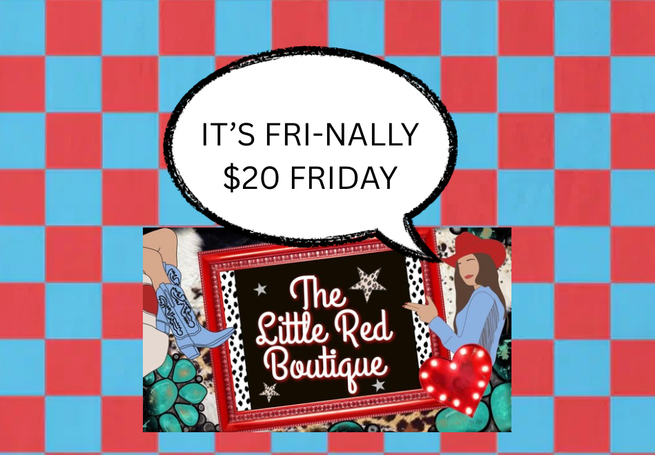 FRI-NALLY $20 FRIDAY TEE DEAL (free shipping when you buy 4)