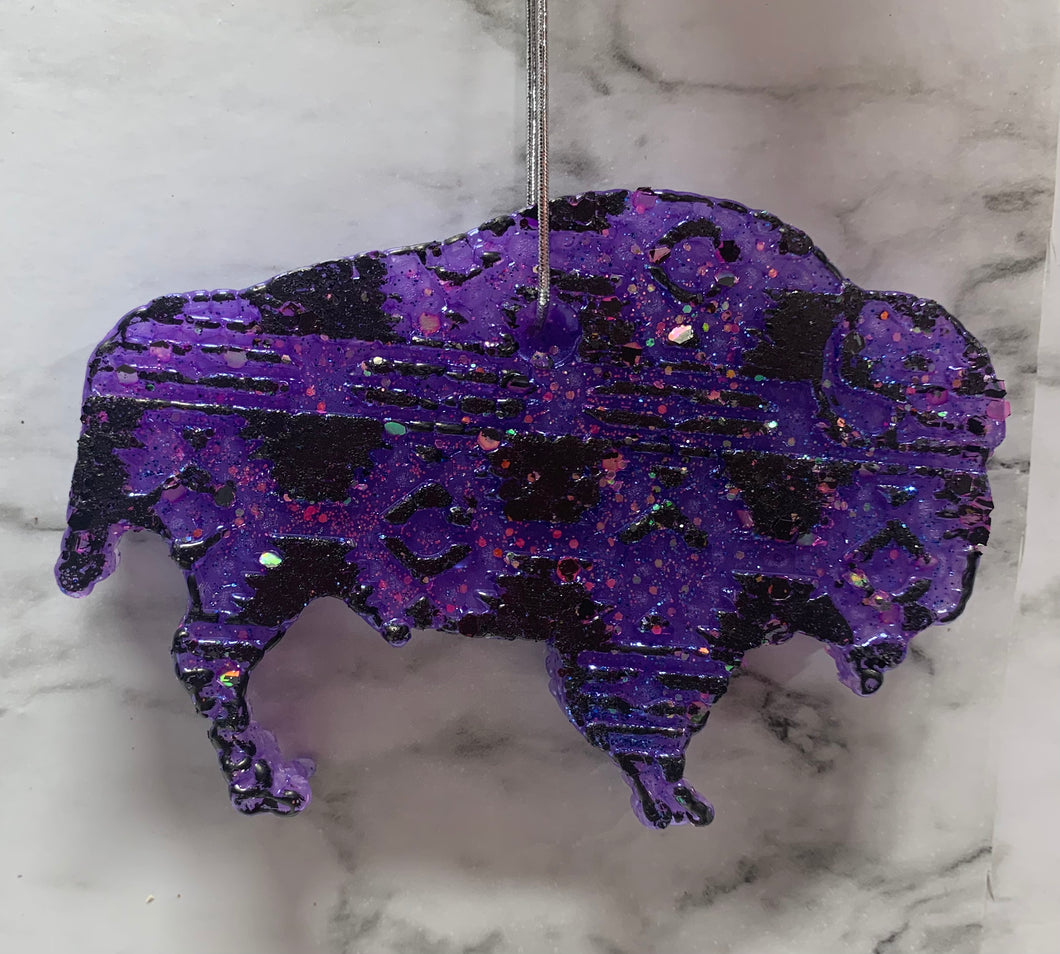 Purple Aztec Buffalo