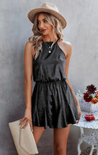Load image into Gallery viewer, Black Spotted Romper
