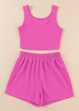 Load image into Gallery viewer, Hot Pink Crop Set
