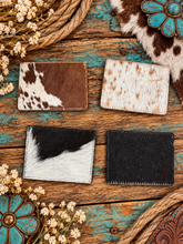 Load image into Gallery viewer, Myra cowhide card holders

